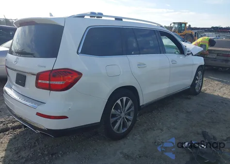 2017 Mercedes-Benz Gls 450 4Matic z USA, uszkodzony, nr VIN 4JGDF6EE1HA865200